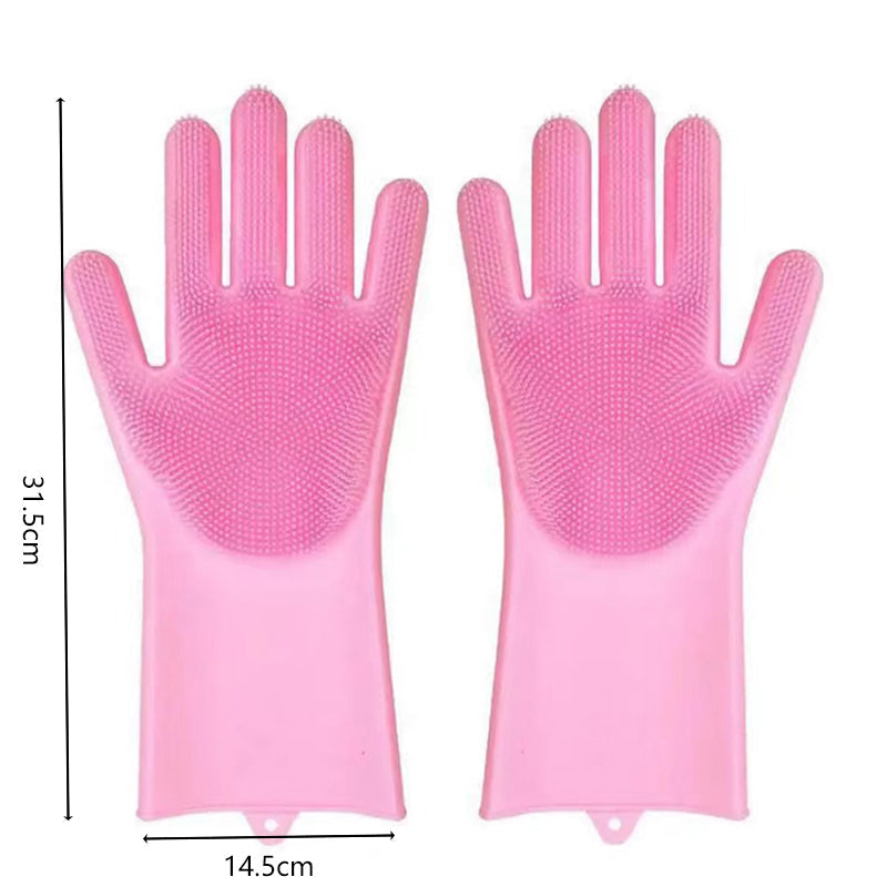 Luva Massageadora Para Banho Pet