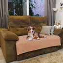 Capa Protetora de Sofá para Cães e Gatos - Contra Pelos e Líquidos - Com Forro Impermeável - 135x135
