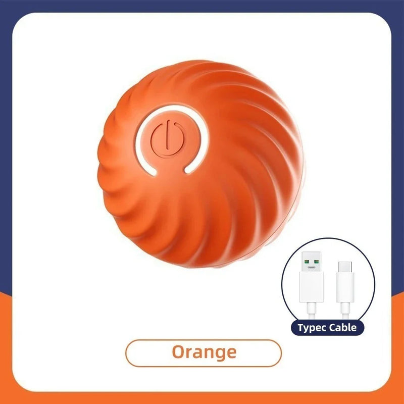 Bolinha Eletrônica Para Cachorro Brincar Movimento Automatico Recarregavel USB
