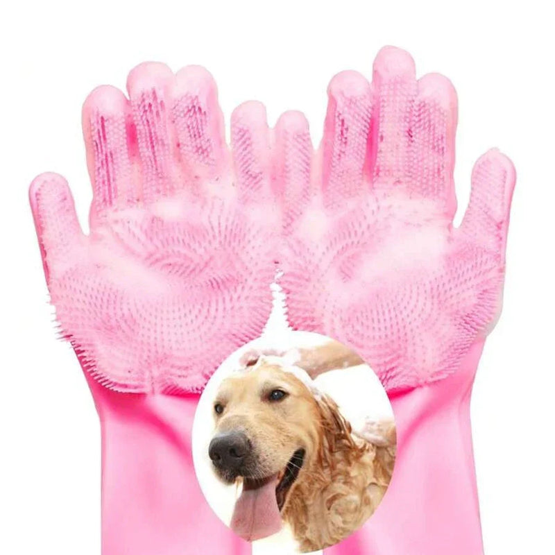 Luva de Pet para Banho e Higiene
